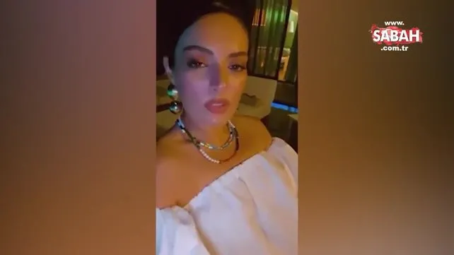 Ezgi Mola sevgilisini korkuttuğu video yayınladı | Video