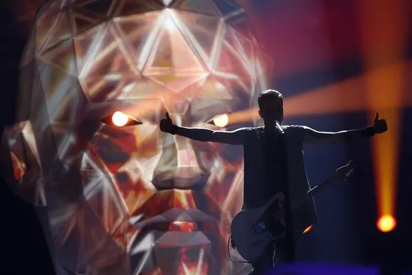 Eurovision 2017'den renkli kareler
