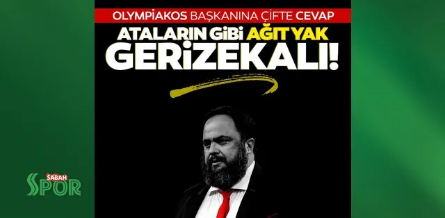 Τελευταία νέα: Διπλή απάντηση από την Κωνσταντινούπολη στον πρόεδρο του Ολυμπιακού Μαρινάκη: «Θρήνοι σαν τους προγόνους σας, καθυστερείτε» – Τελευταία νέα