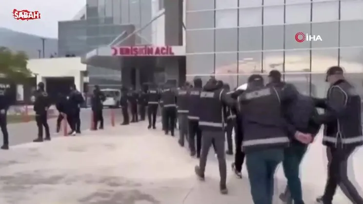 Manisa merkezli 3 ilde suç örgütüne operasyon: 10 kişi tutuklandı | Video