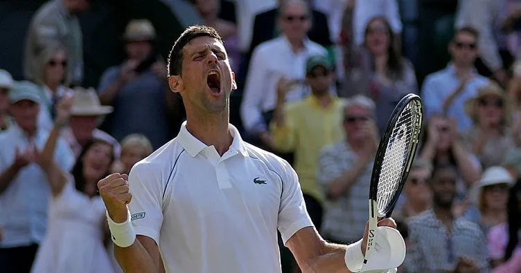 Novak Djokovic Wimbledon’da finale yükseldi!