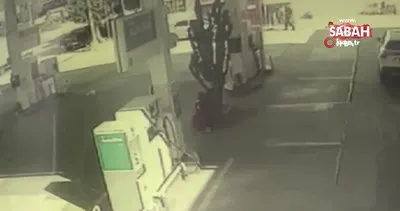 Benzin istasyonundaki cinayet anının güvenlik kamerası ortaya çıktı | Video