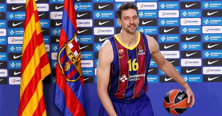 Pau Gasol 20 yıl sonra Barça’da