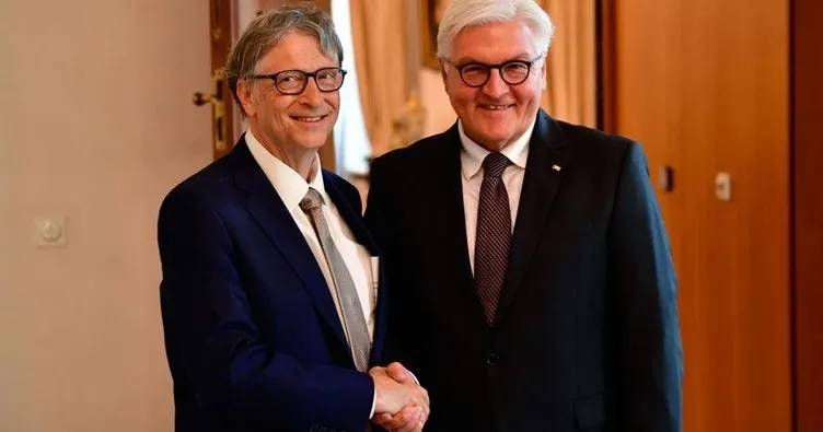Bill Gates, Steinmeier ile bir araya geldi