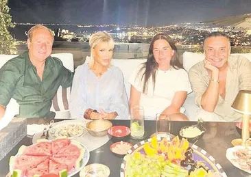 Ajda Pekkan’a misafir oldular