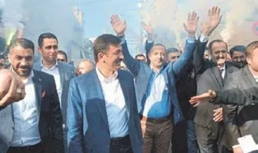 SKM açılışları mitinge dönüştü