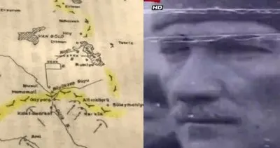 İşte Atatürk’ün 1919’da İdlib’i de içine alarak çizdiği Türkiye sınır haritası | Video