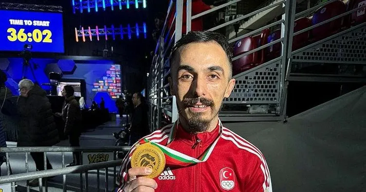 Bakan Bak’tan milli halterci Muammer Şahin için tebrik mesajı