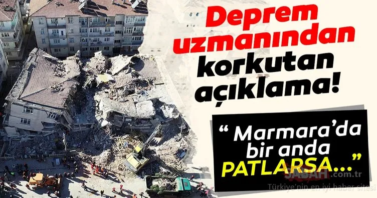 Son dakika haberi: Deprem uzmanından korkutan açıklama! “Marmara Denizi’nin altından geçen…”