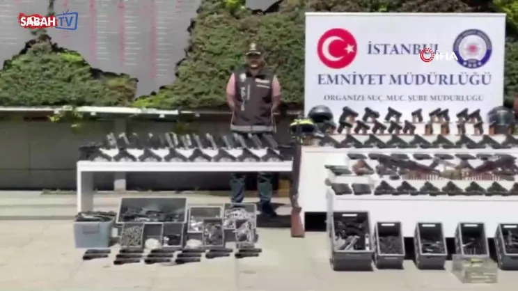 İstanbul’da sokak çetelerine ve onlara silah temin eden imalatçılara operasyon | Video