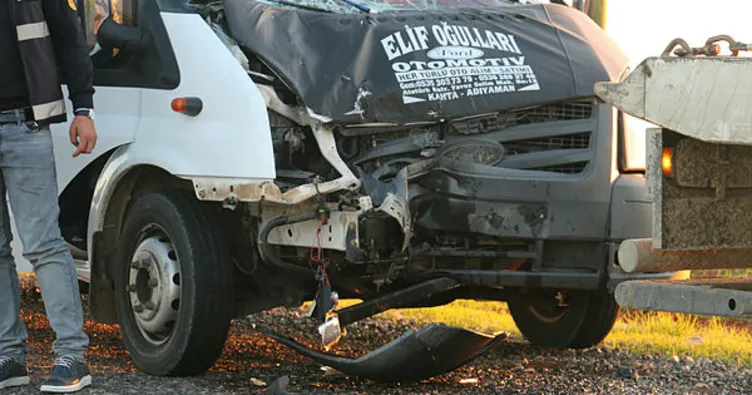 Kahta’da trafik kazası: 1 ölü, 1 yaralı