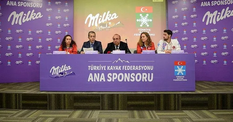 Türk kayağına Milka desteği