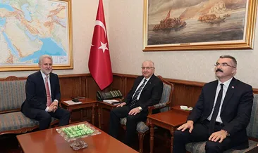 Bakan Güler, Romanya Cumhurbaşkanlığı Milli Güvenlik ve Dış Politika Danışmanı Lazurca’yı kabul etti