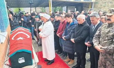 Çığ kurbanı Emre son yolculuğuna uğurlandı #trabzon
