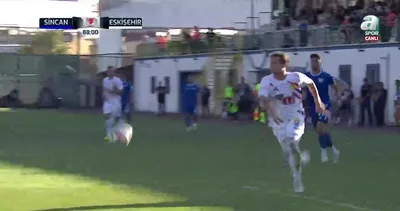 GOL | Sincan Belediyesi Ankaraspor 1-2 Eskişehirspor