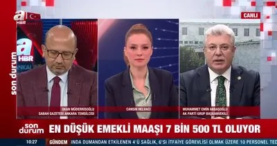 En düşük emekli maaşı 7.500 TL oluyor! Takvim nasıl işleyecek? AK Partili Akbaşoğlu A Haber’de anlattı | Video