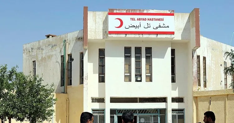 Tel Abyad’da teröristlerin yaktığı hastane onarıldı, günlük 800 hastaya şifa dağıtıyor
