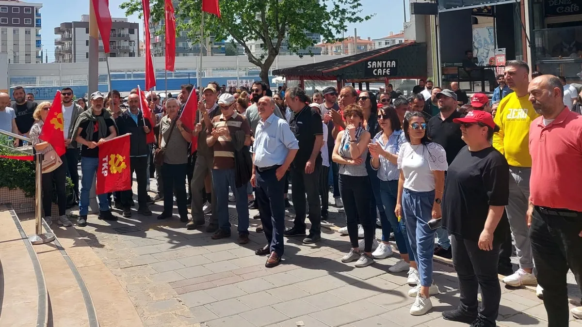 Çiğli'de grev üçüncü gününde: İşçi grevi 23 Nisan şölenini iptal ettirdi!