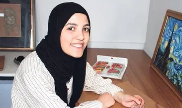 Kanserle savaşını resimle kazandı #van