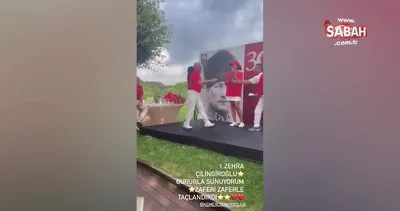 Hülya Avşar’ın kızı Zehra Çilingiroğlu mini eteği ile golf turnuvasını salladı Annesinin kızı | Video