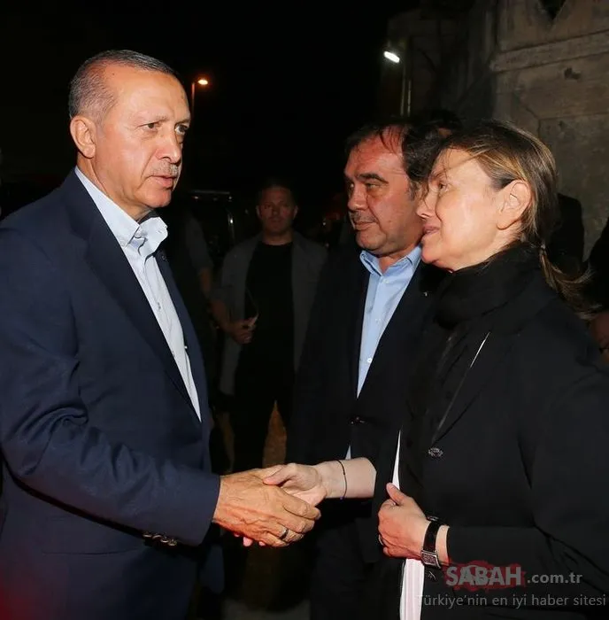 Cumhurbaşkanı Erdoğan’dan Demirören Ailesi’ne taziye ziyareti