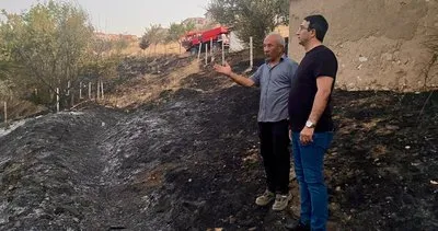 Kırşehir'de korkutan yangın: Tarım arazileri ve ağaçlar zarar gördü #kirsehir