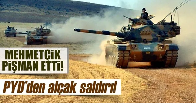 PYD’den Türk askerine alçak saldırı