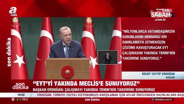 Başkan Erdoğan: Otoyol- Köprü geçişlerinde artış olmayacak | Video