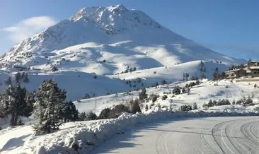 Akdeniz’de kar etkili oldu