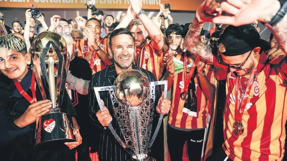 Galatasaray'da dikkat çeken gelenek, Okan Buruk ile sürdü