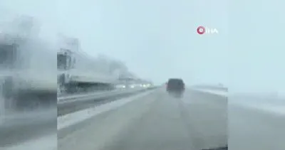 SON DAKİKA: Bursa-Ankara karayolu kar ve buzlanma sebebiyle kapandı