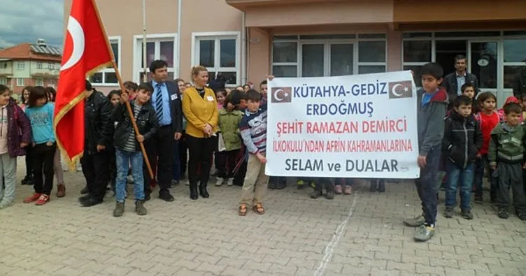 Köylülerden Mehmetçiğe destek kampanyası