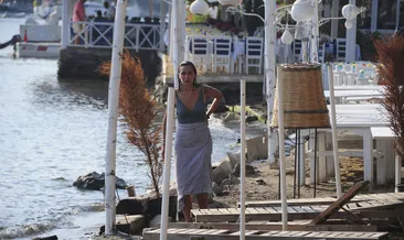 Sevgilisiyle tatilde