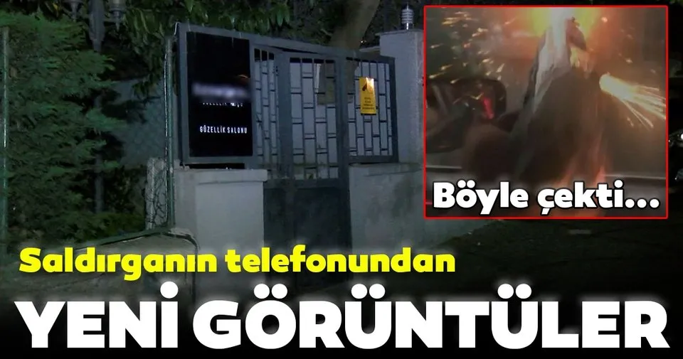 Son Dakika Unlulerin Gittigi Guzellik Salonunun Kursunlanmasi Ile Ilgili Yeni Goruntuler Ortaya Cikti Saldirgan Boyle Cekti Son Dakika Haberler