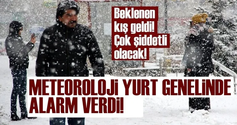 Meteoroloji’den son dakika hava durumu uyarısı bugün geldi! İstanbul’a kar ne zaman yağacak?
