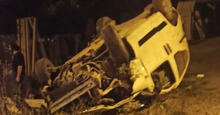Samsun’da araç takla attı: 2 ölü, 3 yaralı