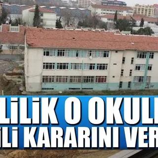 İstanbul Valiliği: İnşaat nedeniyle risk altındaki okul boşaltıldı