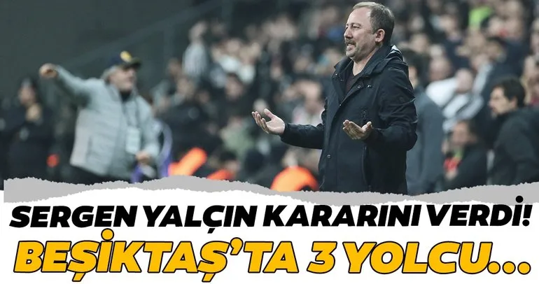 Beşiktaş’ta Sergen Yalçın kararını verdi! Karius, Rebocho, Elneny ve Diaby yolcu!