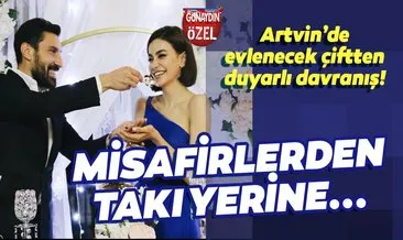 Şilan Makal ile Galatasaraylı futbolcu Şener Özbayraklı düğünlerinde takı yerine kitap istedi...
