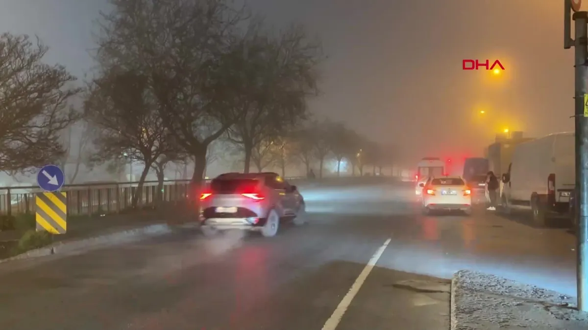 İstanbul'da sis etkili oluyor | Video videosunu izle | Son Dakika Haberleri