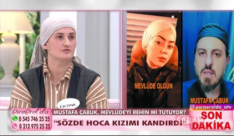 SON DAKİKA | Esra Erol’a ölüm tehdidi: Senin canını alacağım! Sahte mehdi Mustafa Çabuk’un müridi için yakalama kararı