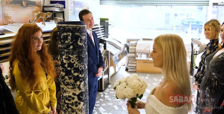 Yok artık dedirten son dakika haberi: 26 yaşındaki kadın halıyla evlendi!