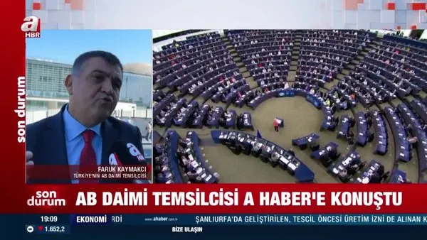 AB Daimi Temsilcisi Kaymakcı'dan AP'nin Türkiye raporuna tepki | Video