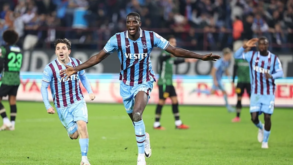 Trabzonspor’da Onuachu yarın Trabzon’a geliyor!