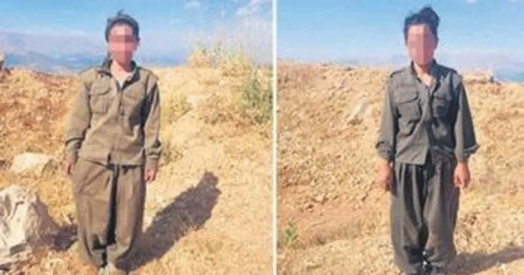 Teslim olan kadın teröristler: Gençler sakın PKK’ya kanmasın