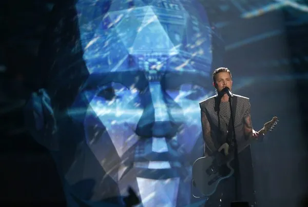 Eurovision 2017'den renkli kareler