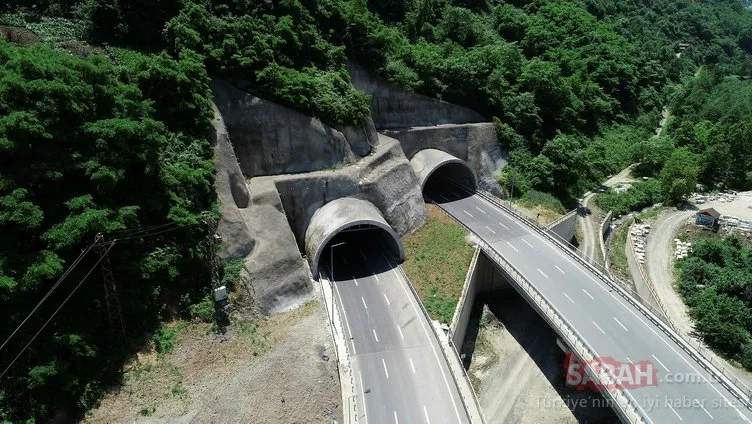 23 kilometrelik güzergah üzerine 17 tünel