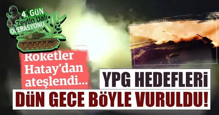 Son Dakika Haberi: YPG hedefleri roketatarlarla vuruldu