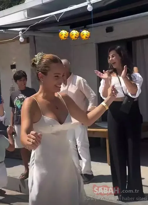 Oyuncu Bestemsu Özdemir sevgilisi Ersin Görkem’le evlendi! İşte düğünden ilk kareler!