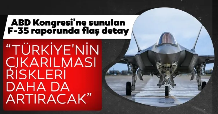 ABD Kongresi’ne sunulan F-35 raporunda Türkiye detayı